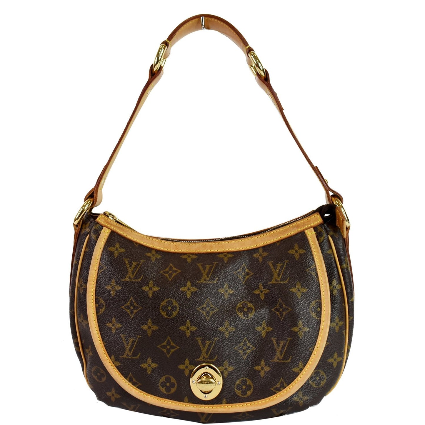 Louis Tulum Pm Shoulder Bag Canvas Monogram