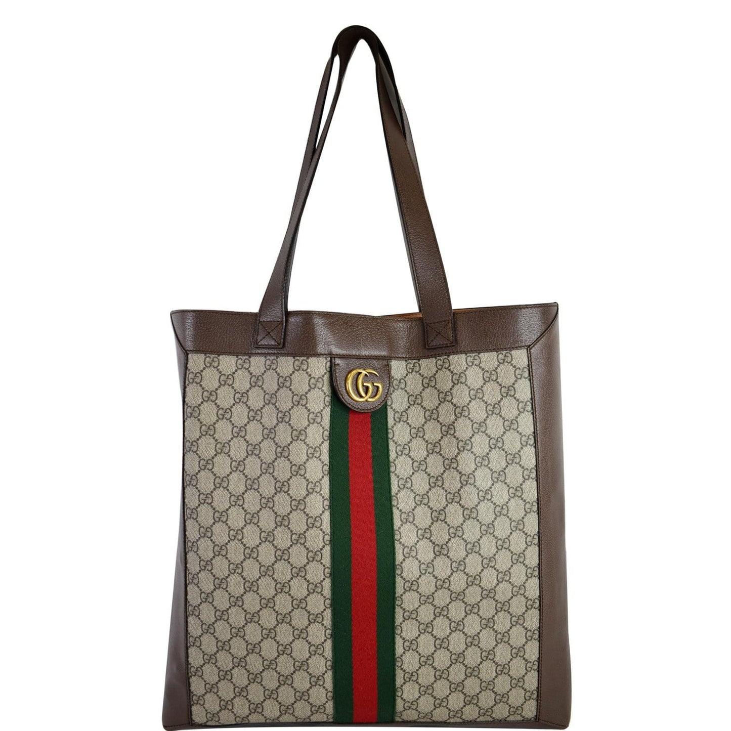 Gucci Ophidia Soft Supreme Tote Bag Beige Large