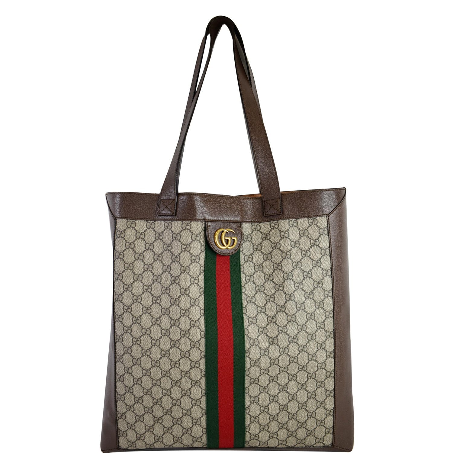 Gucci Ophidia Soft Supreme Tote Bag Beige Large