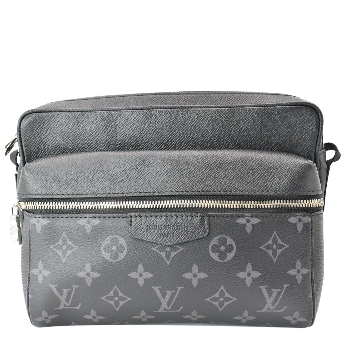Louis Outdoor Messenger Eclipse Crossbody Bag Off Canvas Black