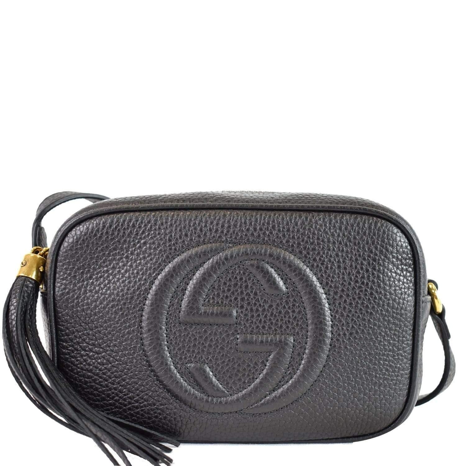 Gucci Soho Disco Crossbody Bag Leather Black