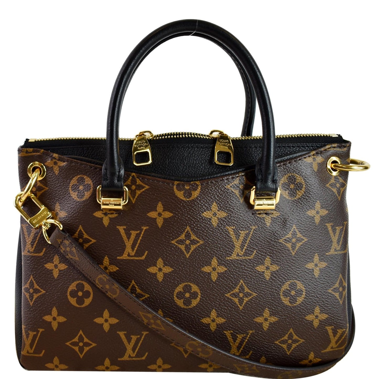 Louis Pallas Bb Shoulder Crossbody Bag Canvas Monogram