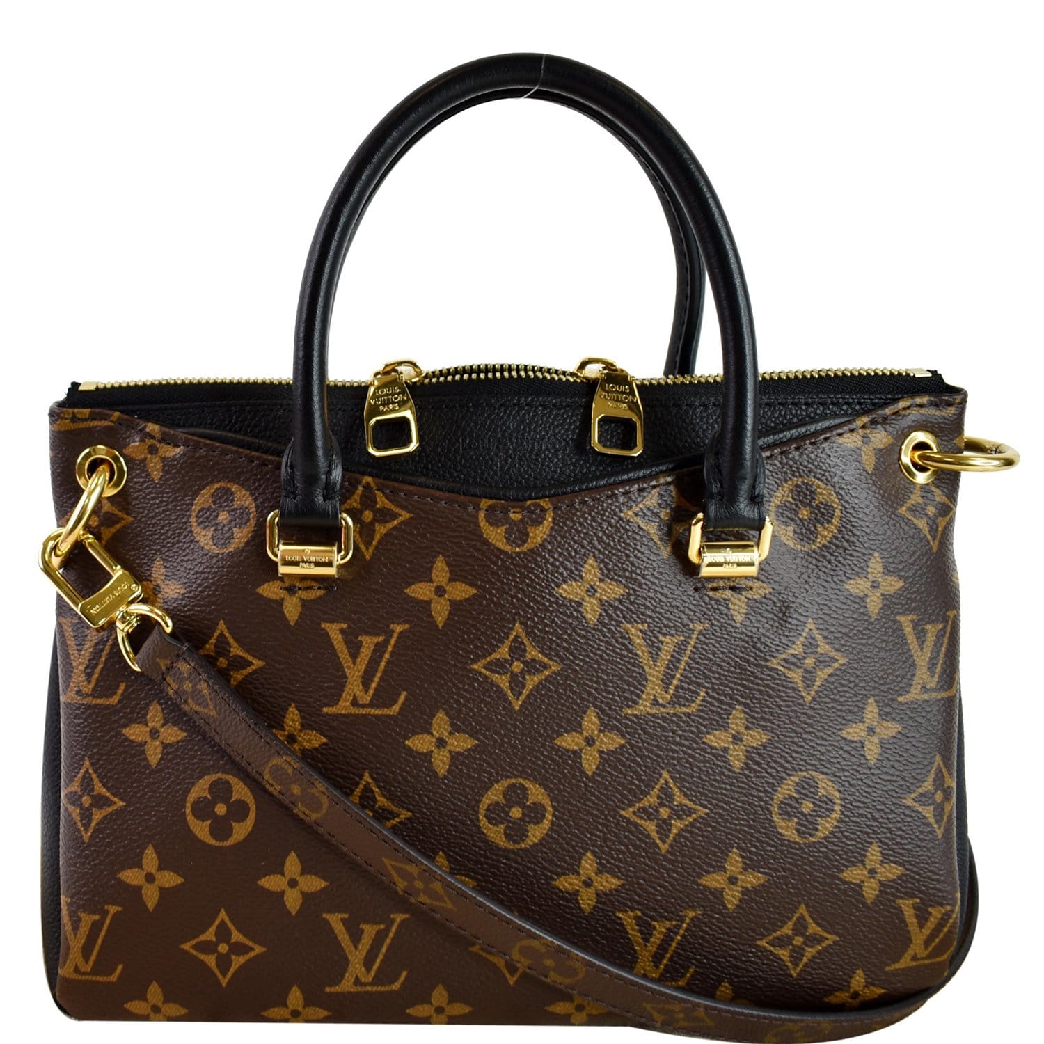 Louis Pallas Bb Shoulder Crossbody Bag Canvas Monogram