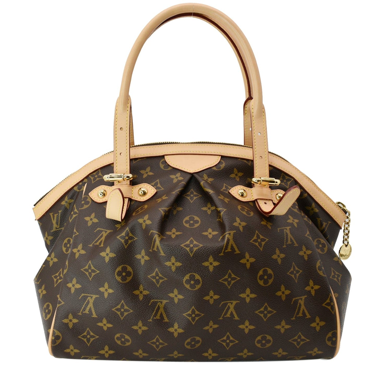 Louis Tivoli Pm Satchel Bag Canvas Monogram Travel Bag