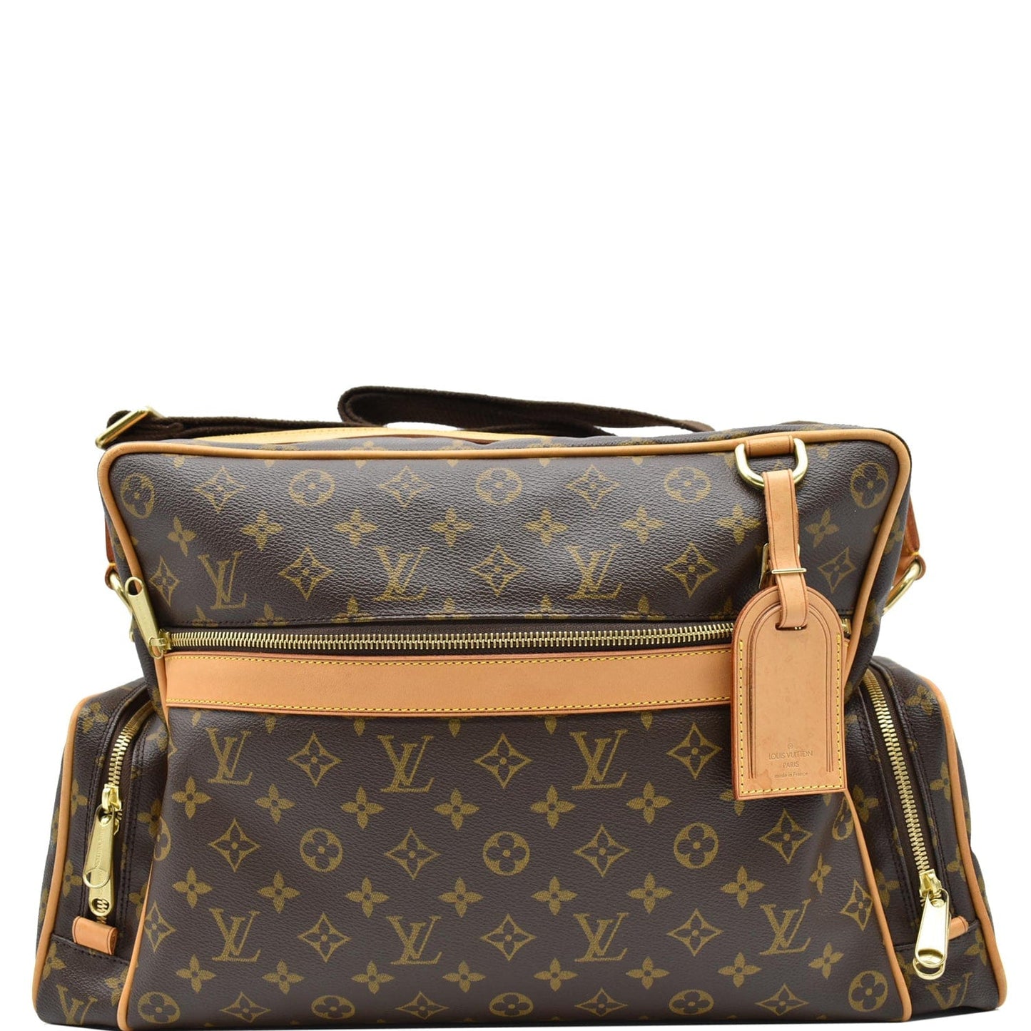 Louis Sac Squash Shoulder Bag Canvas Monogram