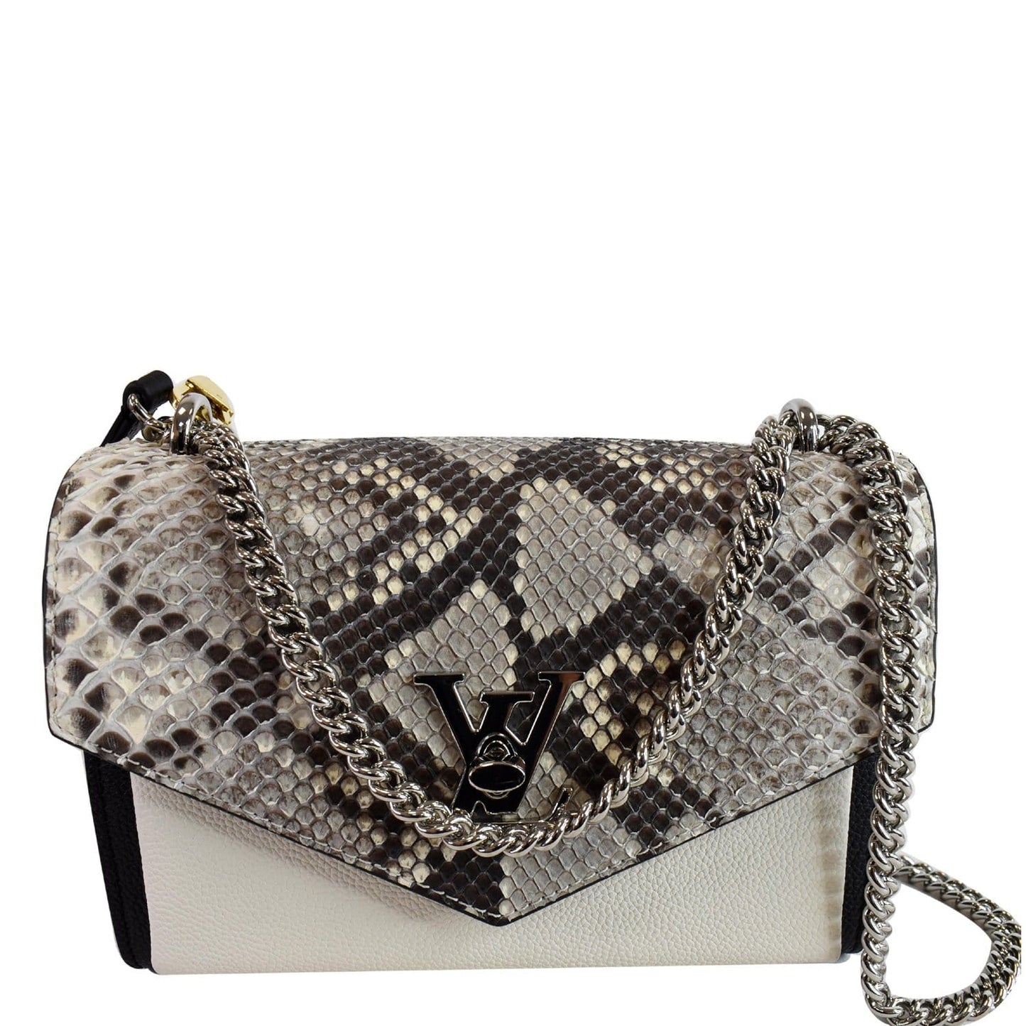 Louis Mylockme Bb Crossbody Bag Leather Black