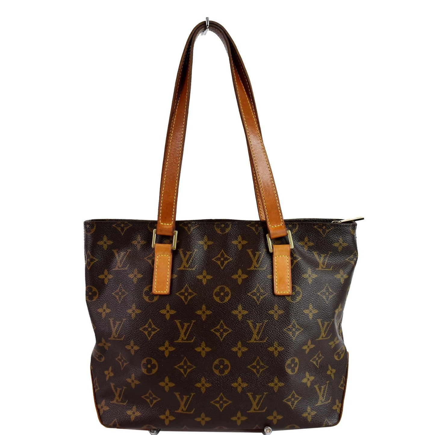 Louis Cabas Piano Shoulder Bag Canvas Monogram Bag Brown