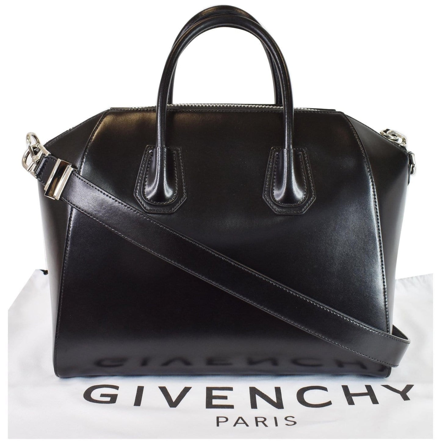 Givenchy Antigona Shoulder Bag Leather Black