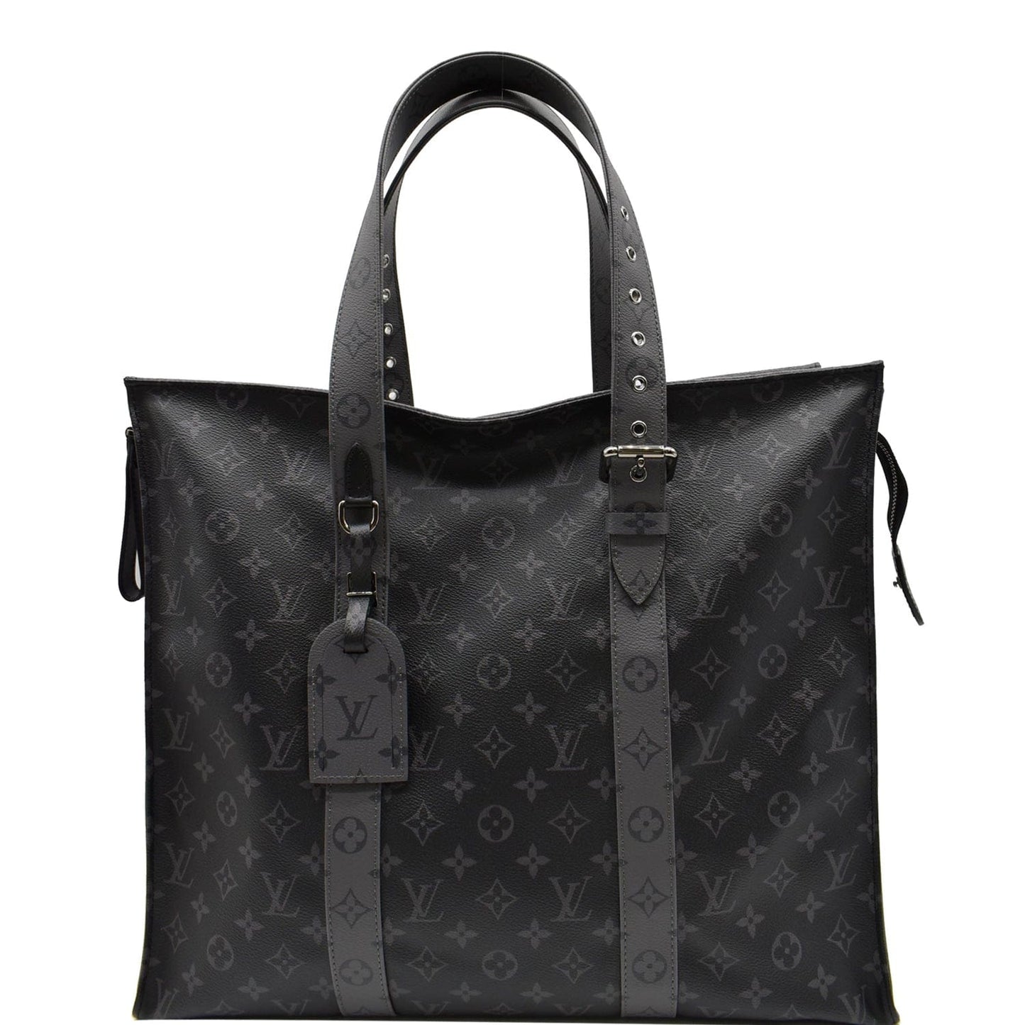 Louis Cabas Zippe Gm Eclipse Tote Bag Monogram Black