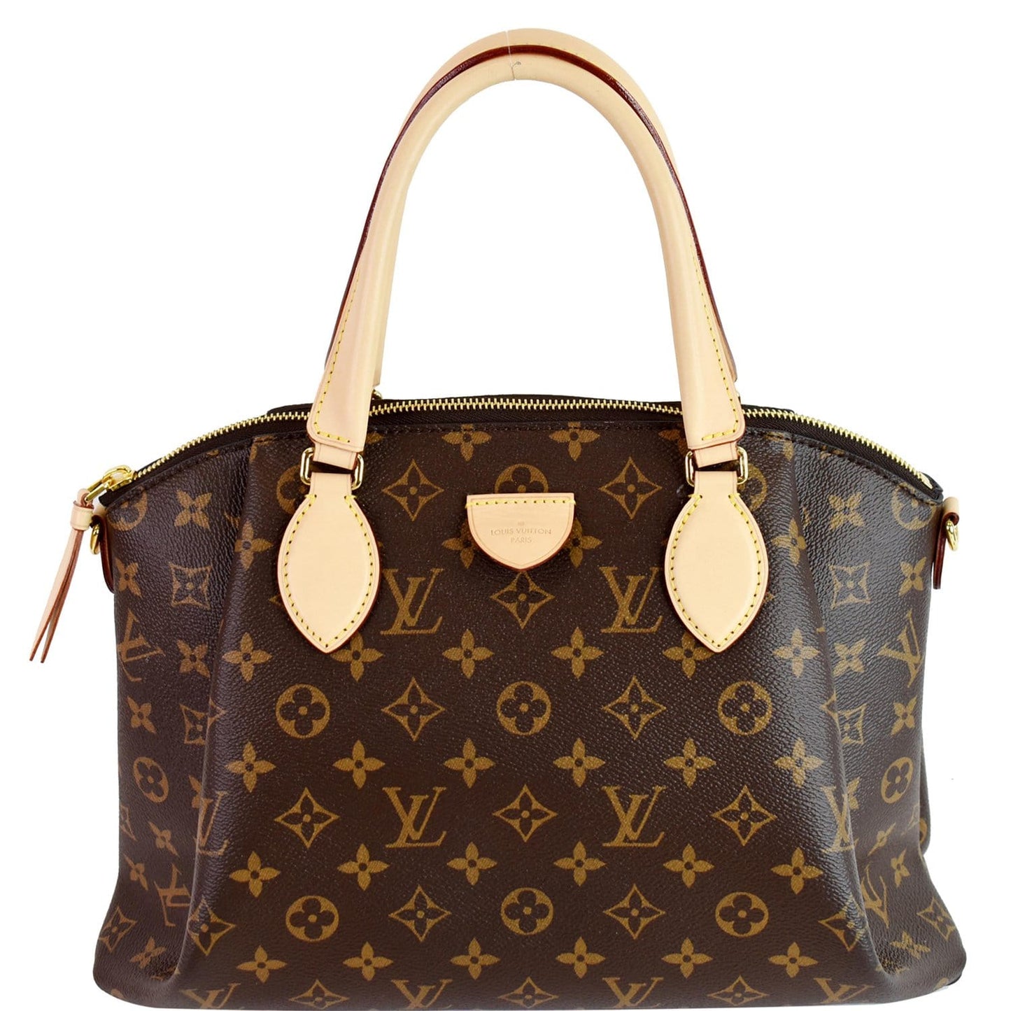 Louis Rivoli Pm Shoulder Bag Canvas Monogram Brown 2