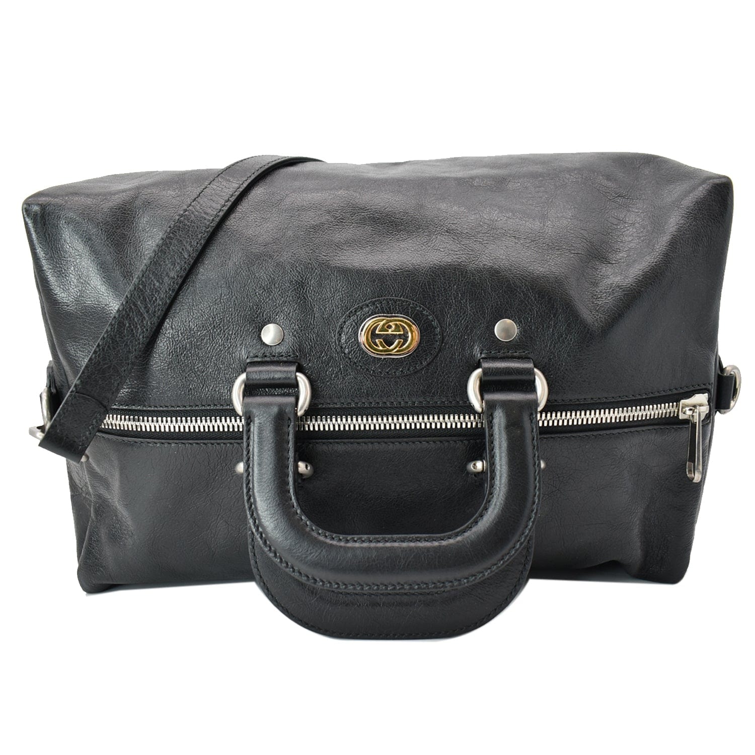 Gucci Morpheus Convertible Backpack Bag Hot Deals Leather Black