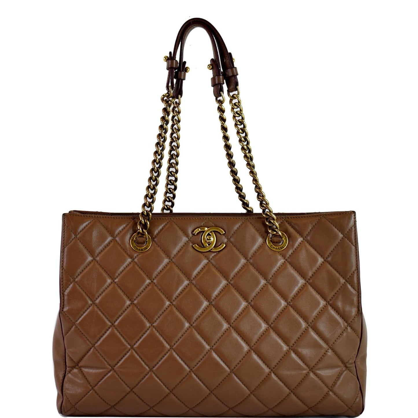 Chanel Perfect Edge Shopper Tote Leather Quilted Tote Bag