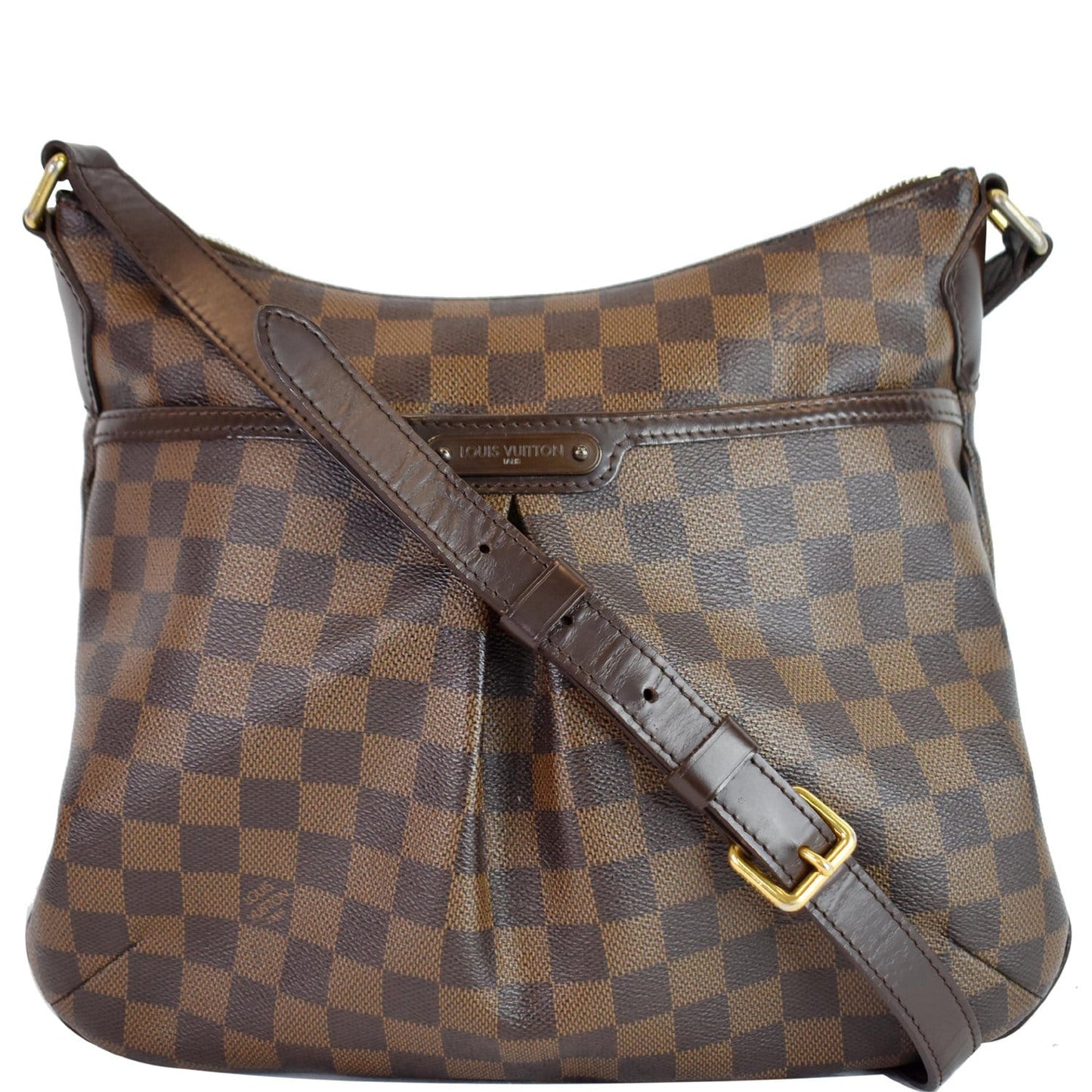 Louis Bloomsbury Pm Damier Ebene Shoulder Bag Brown Crossbody Bag