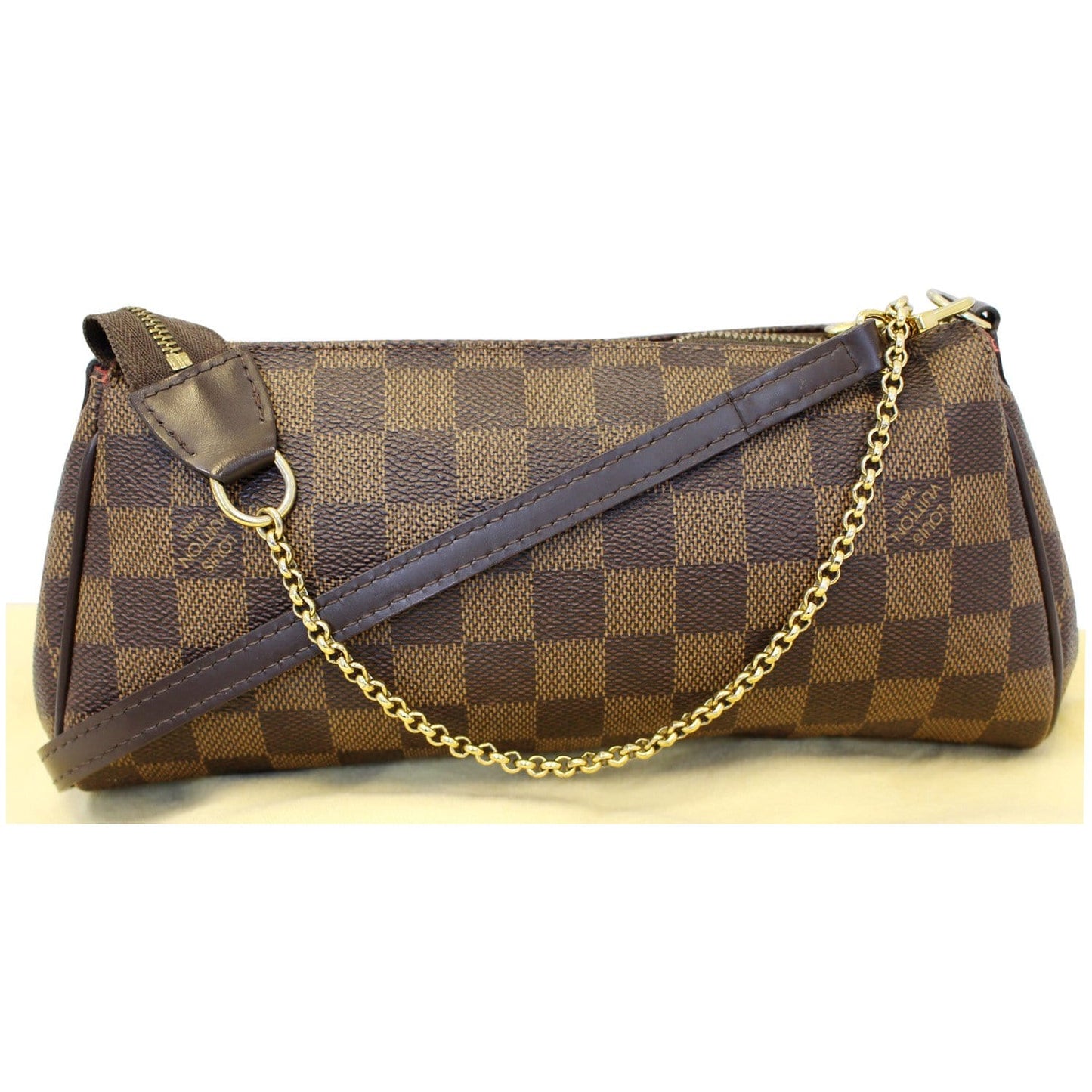 Louis Pochette Eva Damier Ebene Shoulder Crossbody Crossbody Bag