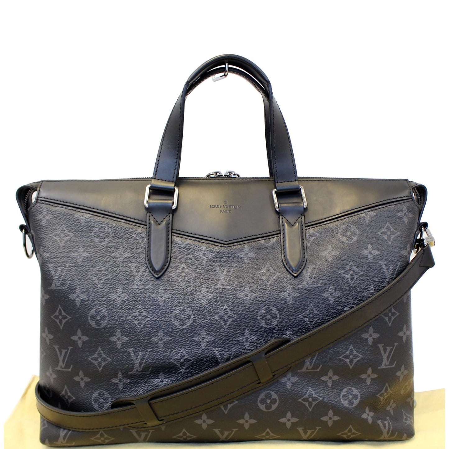 Louis Briefcase Explorer Eclipse Shoulder Bag Monogram