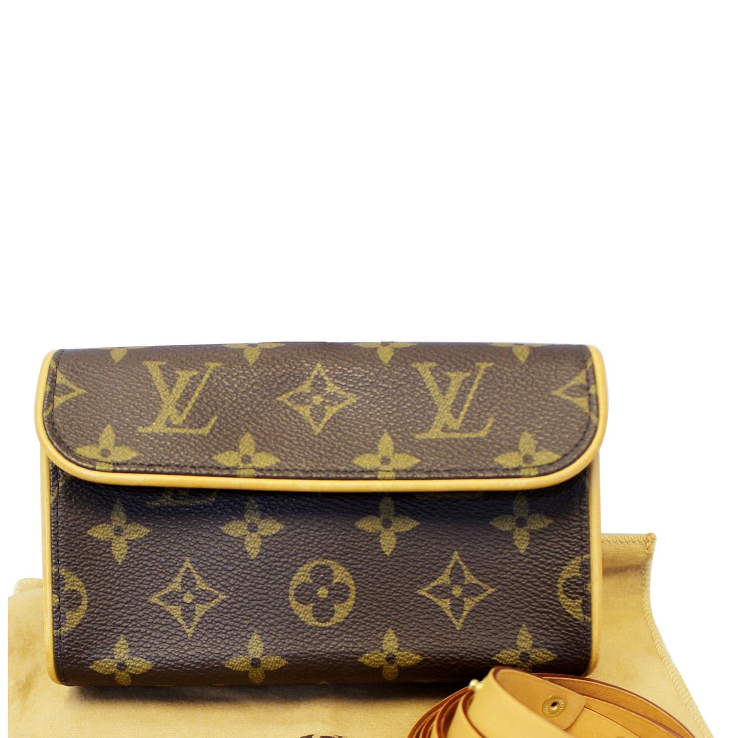 Louis Pochette Florentine Waist Bag Canvas Monogram Crossbody Bag Bag Cc509