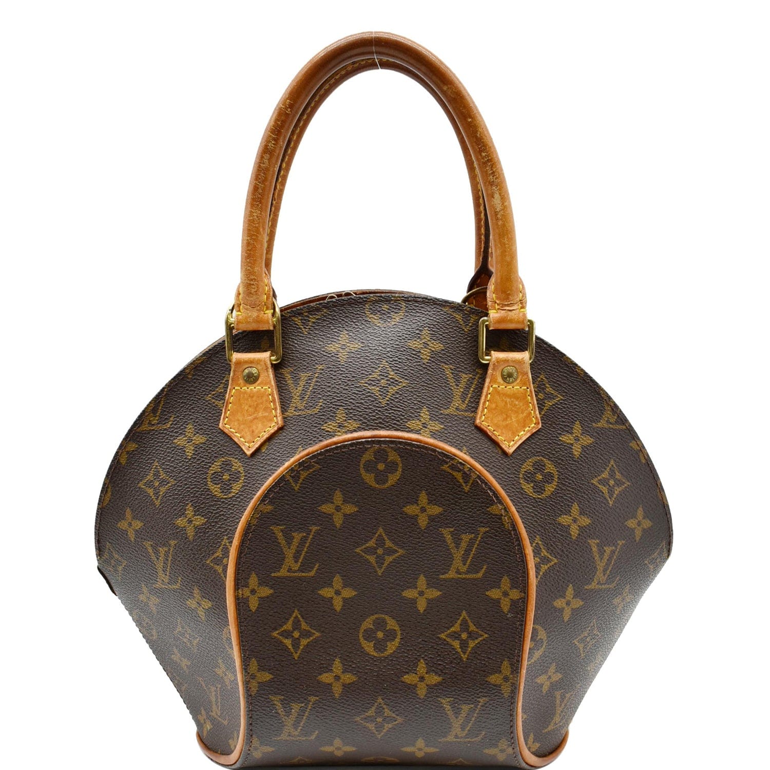 Louis Ellipse Pm Satchel Bag Canvas Monogram Travel Bag
