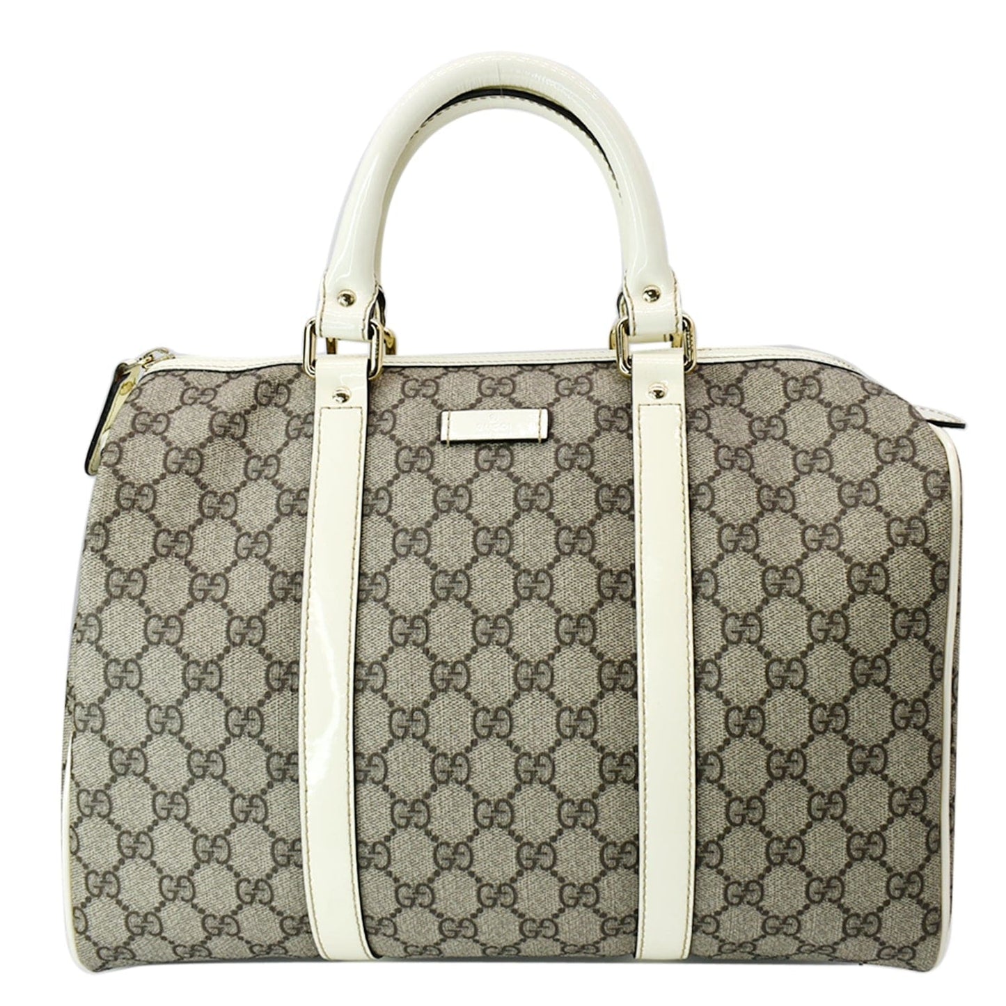 Gucci Plus Joy Boston Bag Canvas Monogram Travel Bag