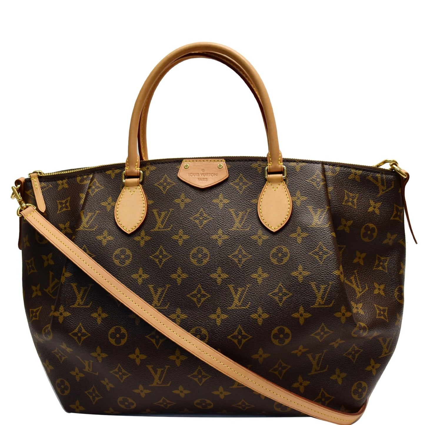 Louis Turenne Gm Way Shoulder Bag Canvas Monogram Brown 6