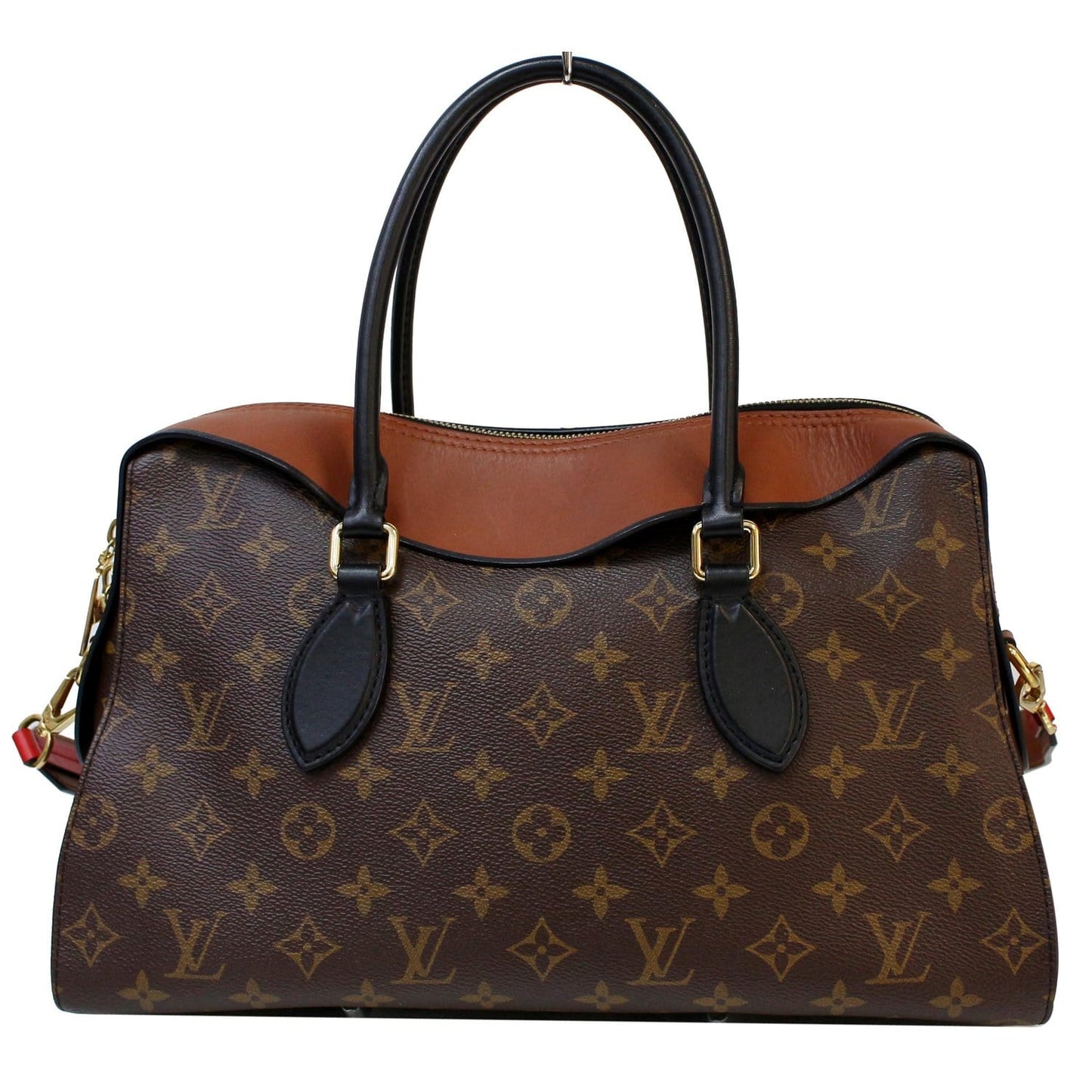 Louis Tuileries Tote Shoulder Bag Canvas Monogram Brown 5