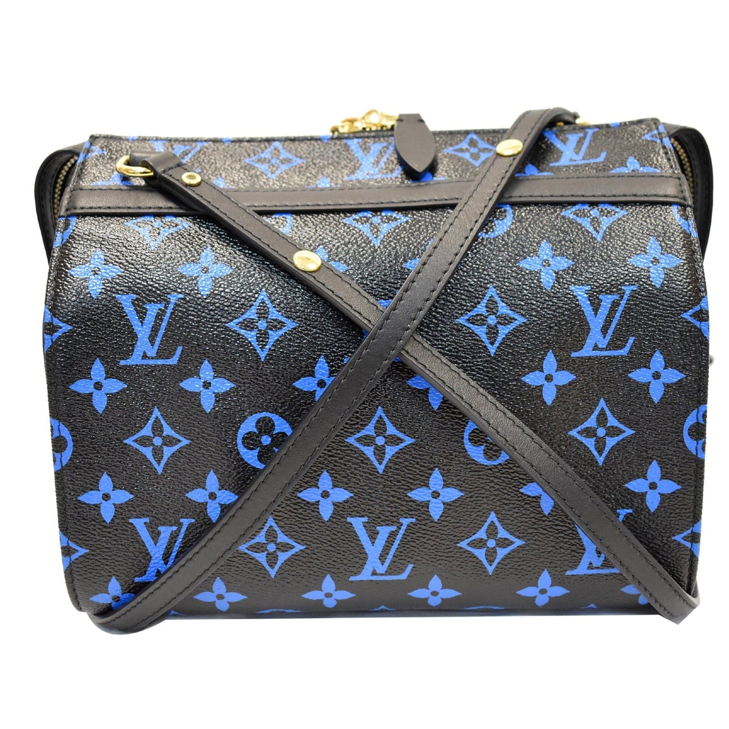 Louis Speedy Amazon Pm Shoulder Bag Noir Canvas Monogram