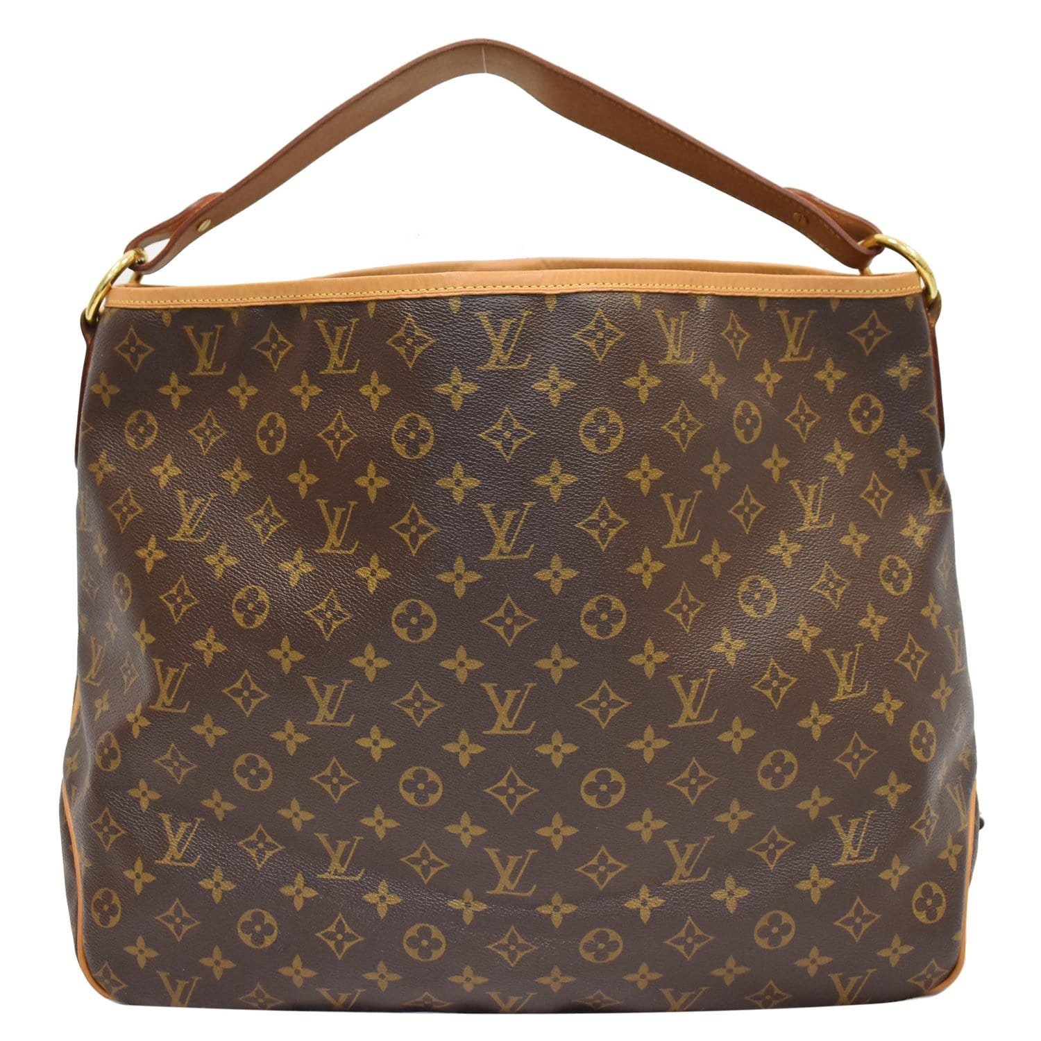 Louis Delightful Gm Shoulder Bag Canvas Monogram Brown 9