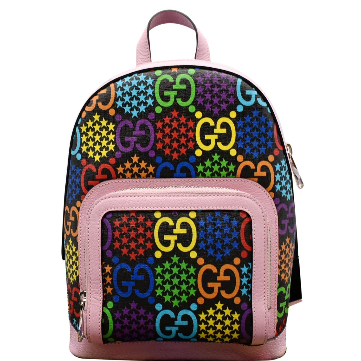 Gucci Psychedelic Supreme Backpack Bag Multicolor Canvas Monogram