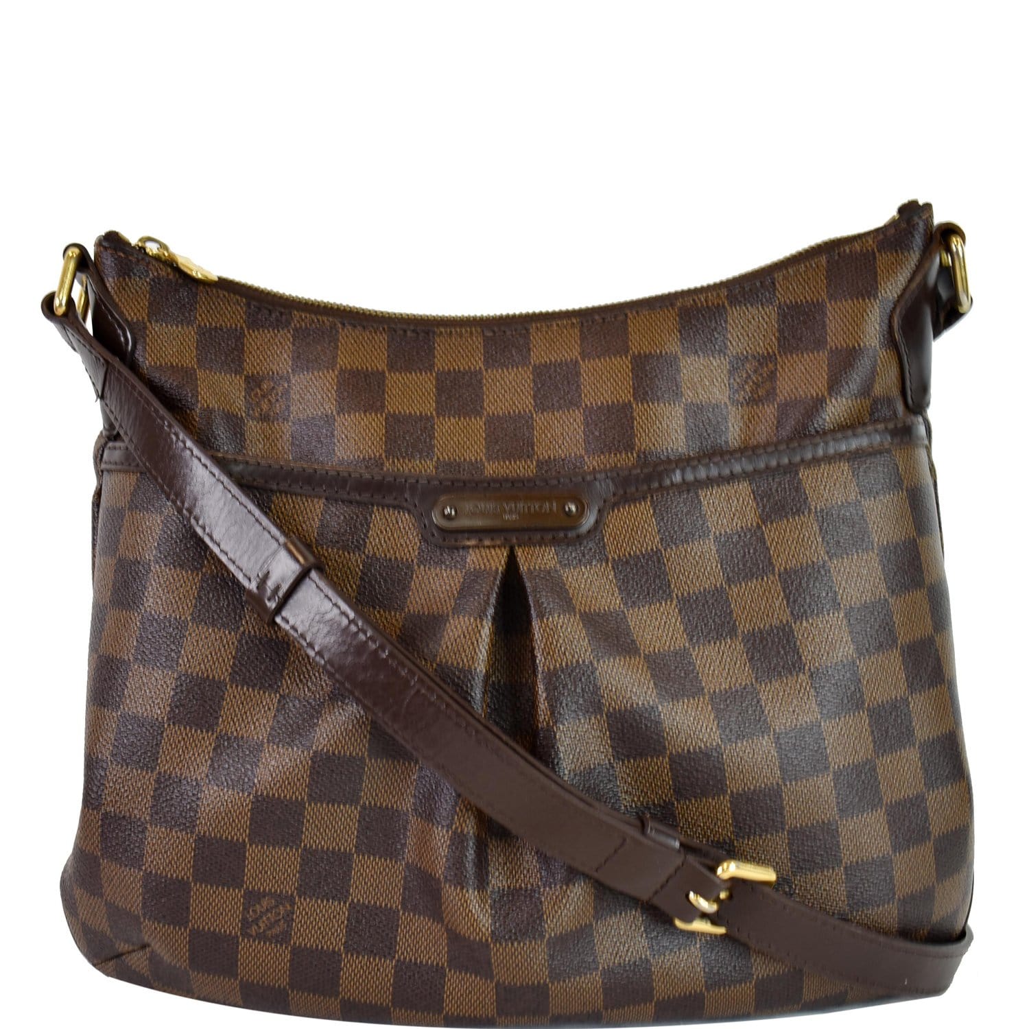 Louis Bloomsbury Pm Damier Ebene Crossbody Bag Brown