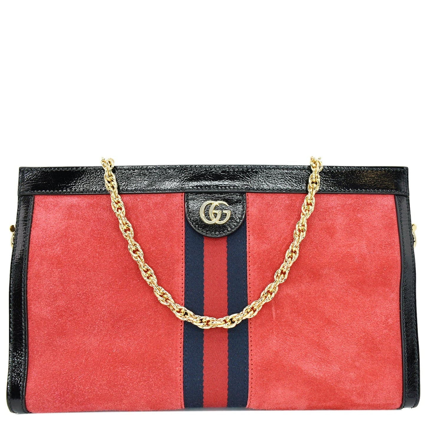 Gucci Ophidia Medium Web Shoulder Bag Hot Deals Leather Suede