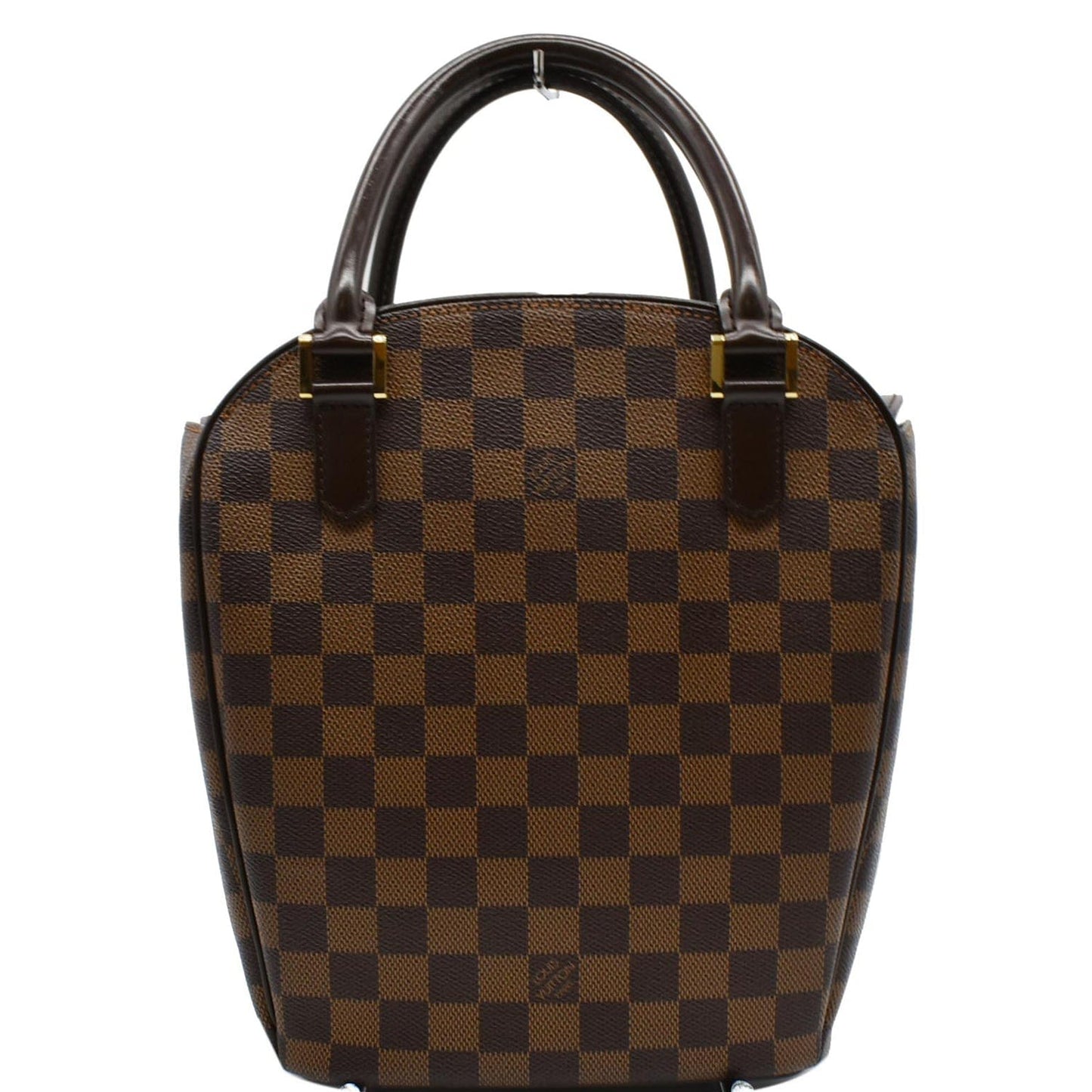 Louis Sarria Seau Damier Ebene Tote Bag Brown
