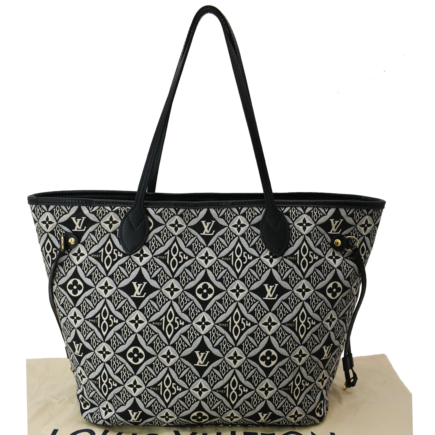 Louis Since Neverfull Mm Jacquard Shoulder Bag