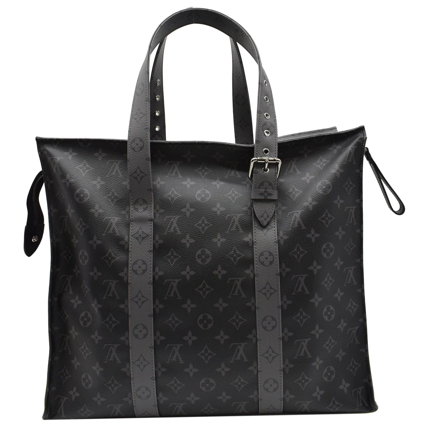 Louis Cabas Zippe Gm Eclipse Tote Bag Monogram Black