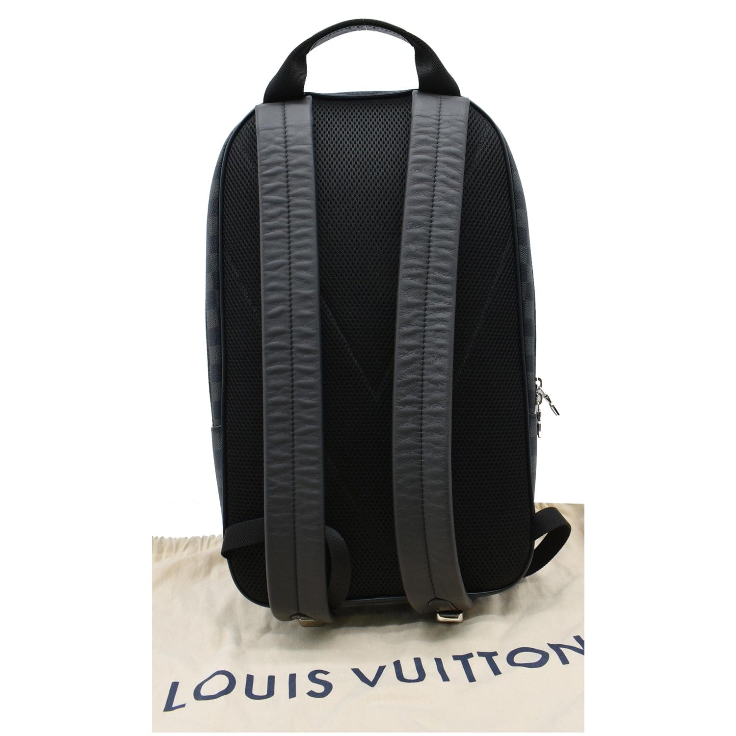 Louis Michael Damier Graphite Backpack Bag Canvas Black