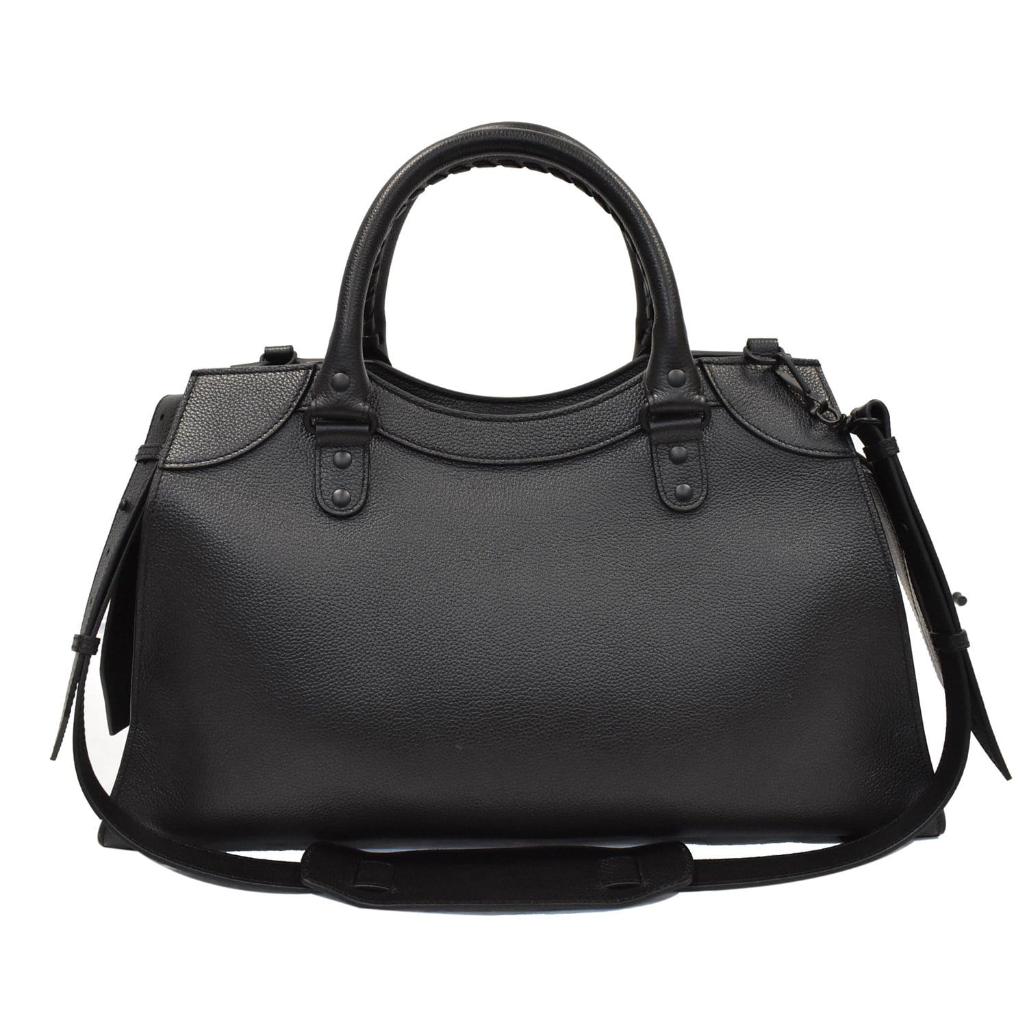 Balenciaga Neo Classic City Top Handle Bag Leather Black Shoulder Bag