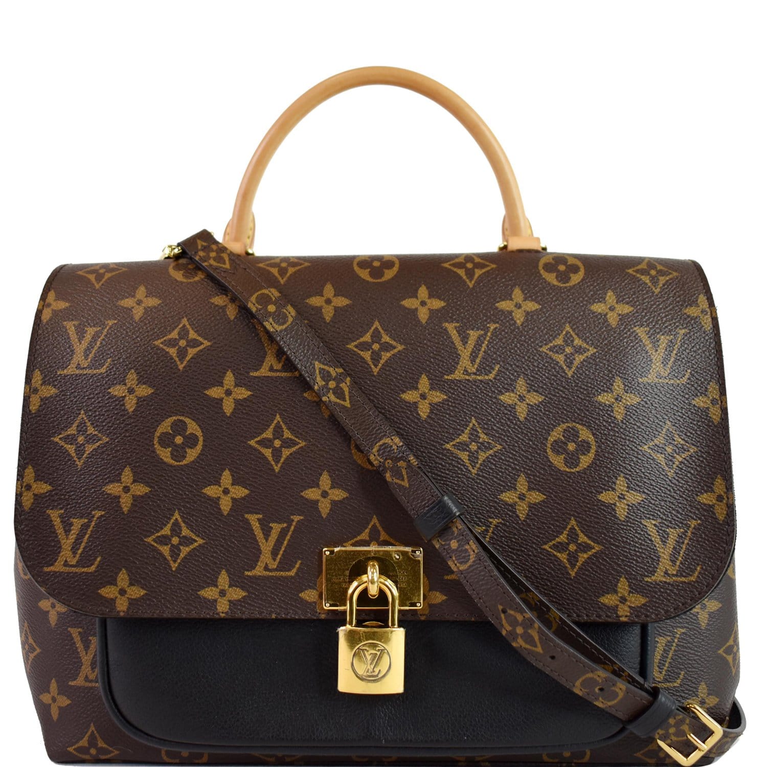 Louis Marignan Messenger Shoulder Bag Canvas Monogram