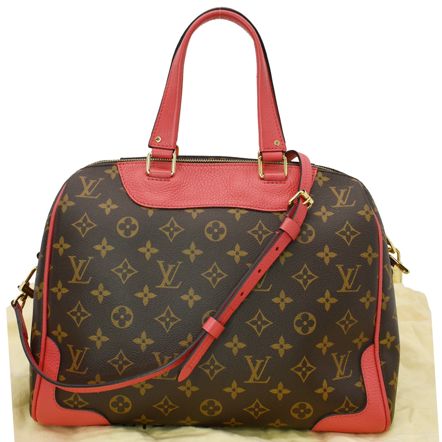 Louis Retiro Nm 2Way Shoulder Bag Off Canvas Monogram