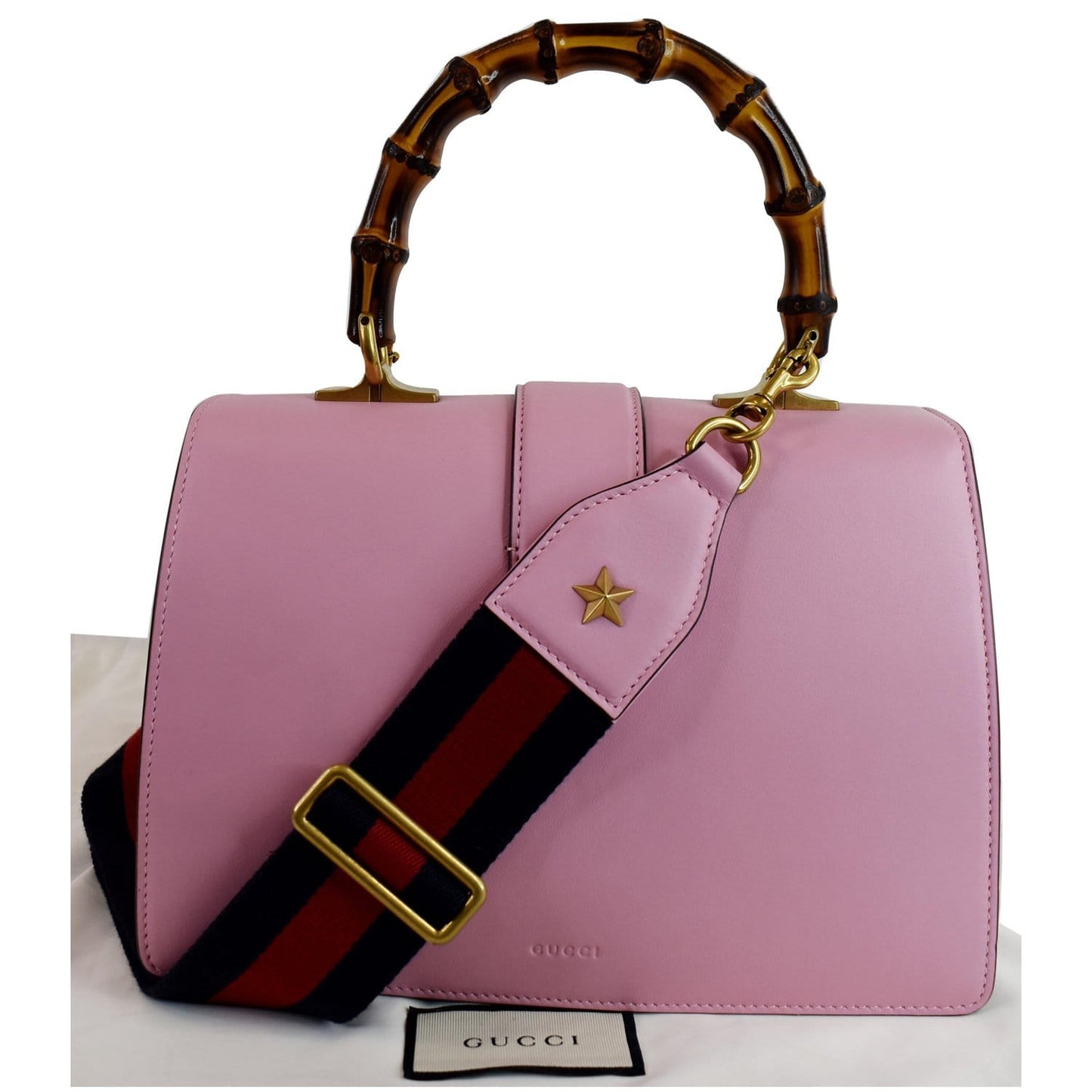 Gucci Dionysus Top Handle Shoulder Bag Leather Pink
