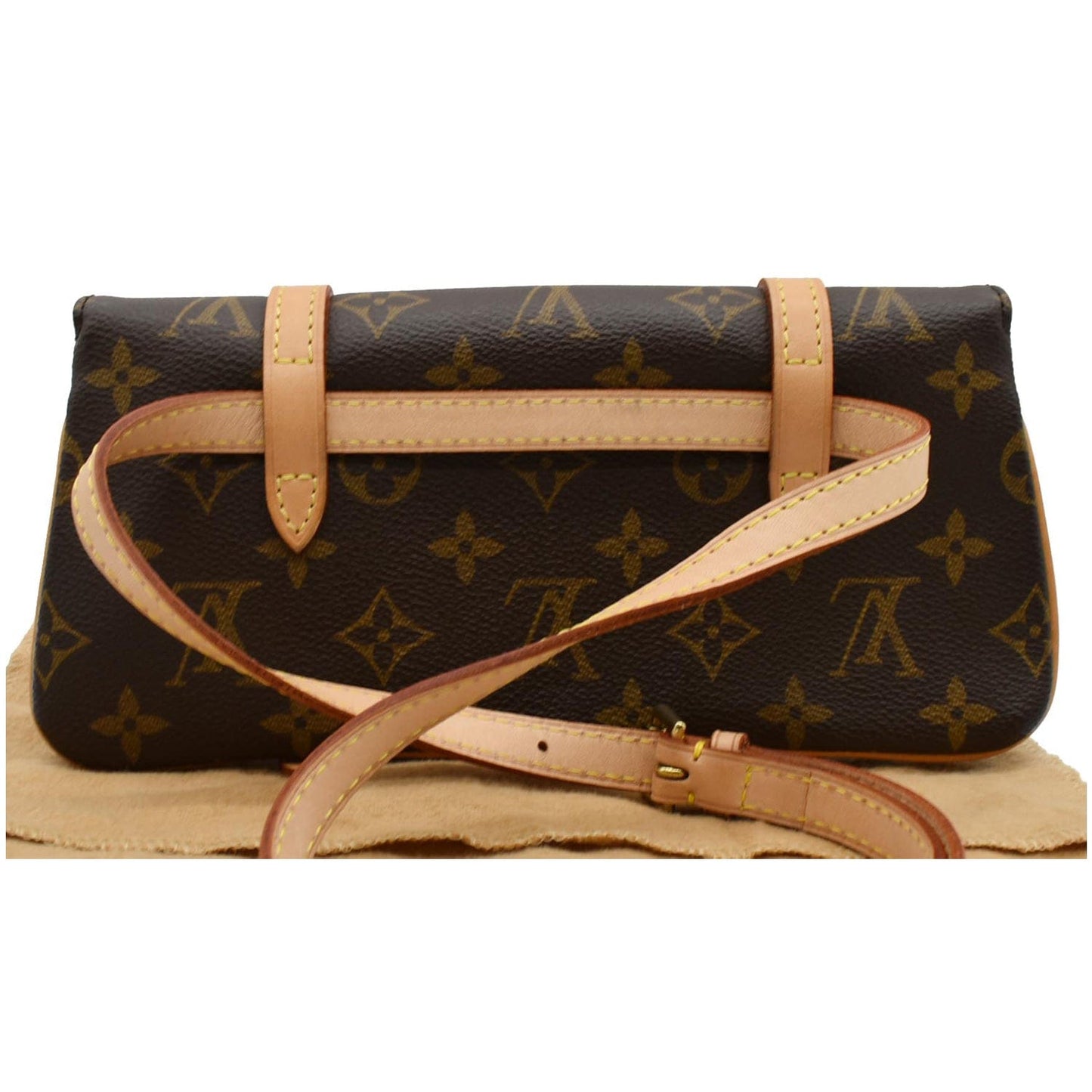 Louis Marelle Pm Shoulder Bag Canvas Monogram