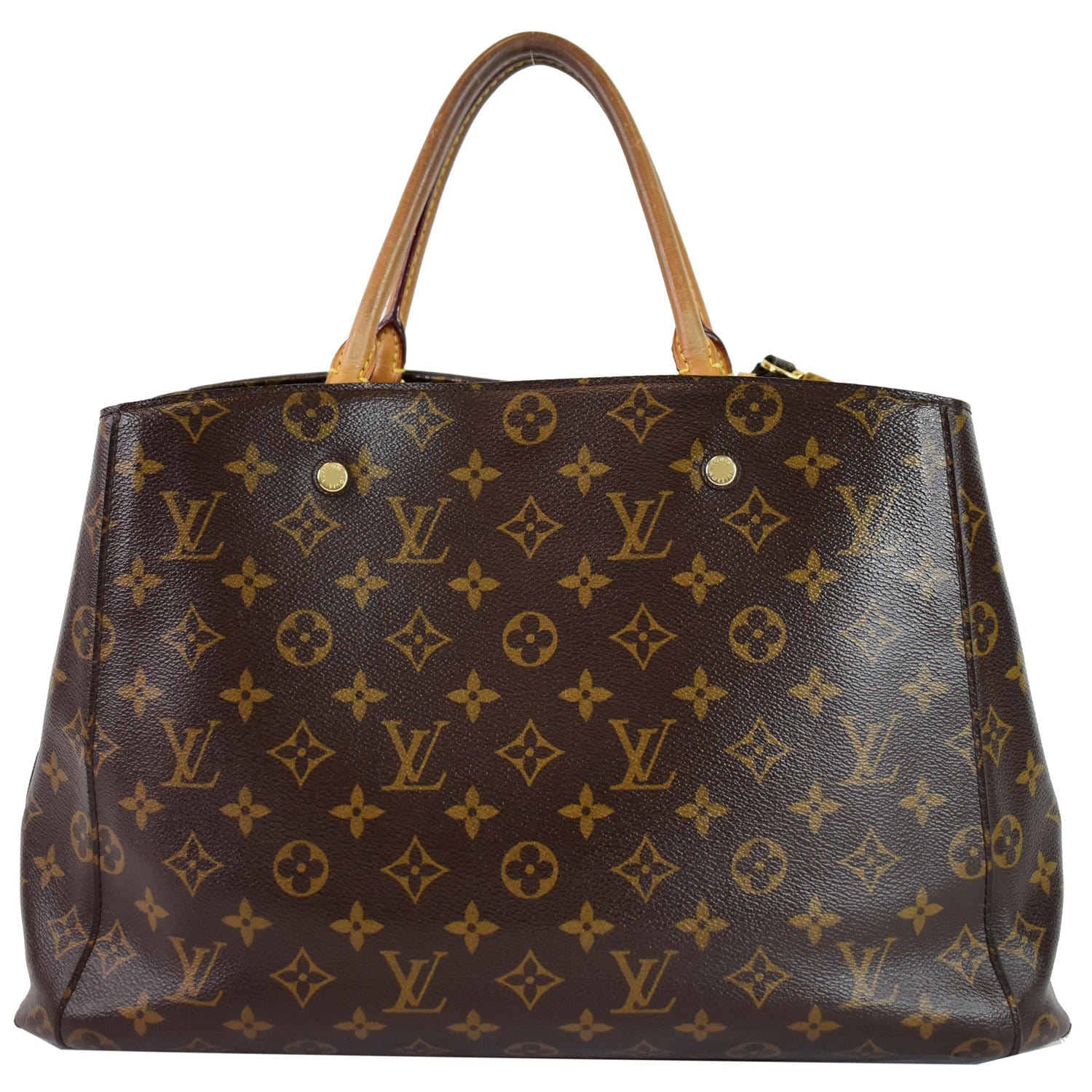 Louis Montaigne Gm Shoulder Bag Canvas Monogram Brown 2