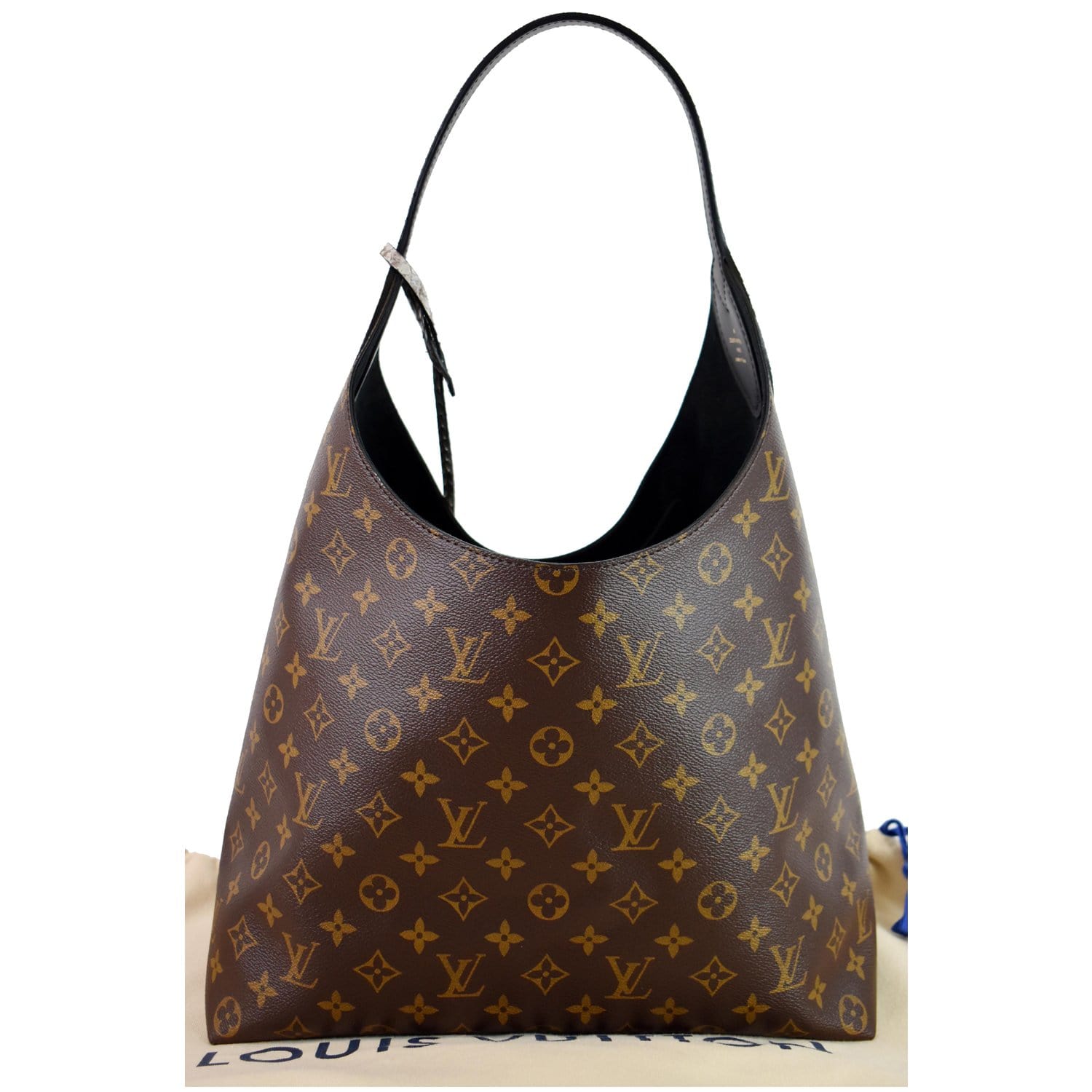 Louis Flower Shoulder Hobo Bag Canvas Monogram Shoulder Bag