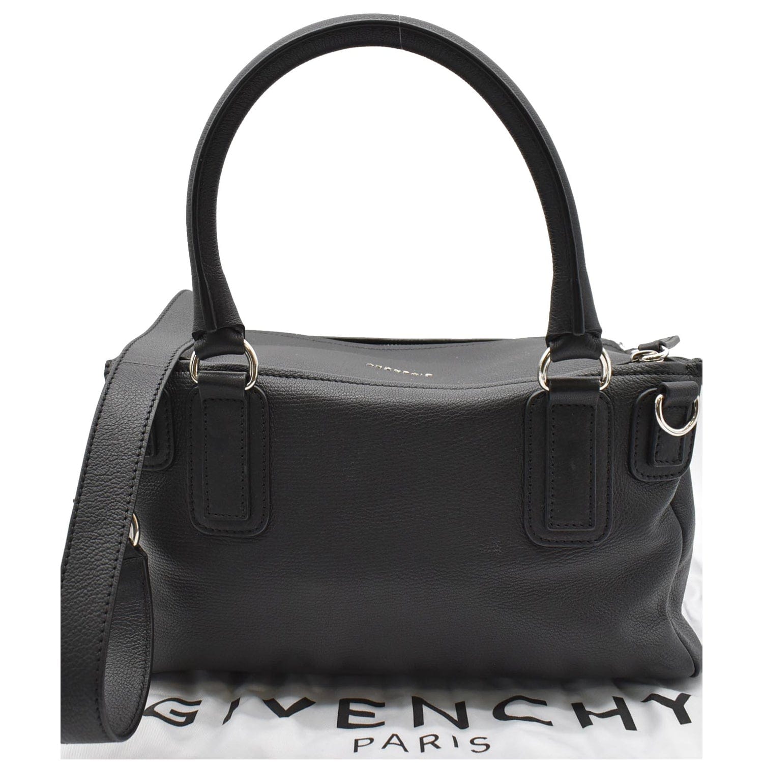 Givenchy Pandora Shoulder Bag Leather Black