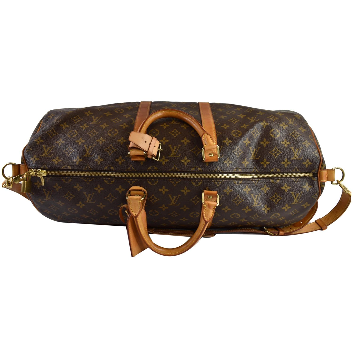 Louis Keepall Bandouliere Travel Bag Canvas Monogram