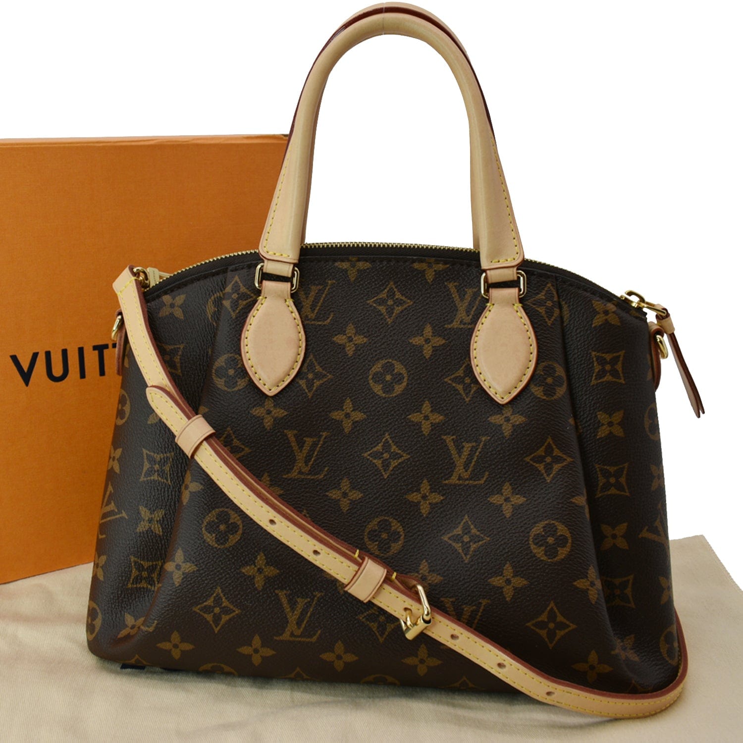Louis Rivoli Pm Shoulder Bag Canvas Monogram