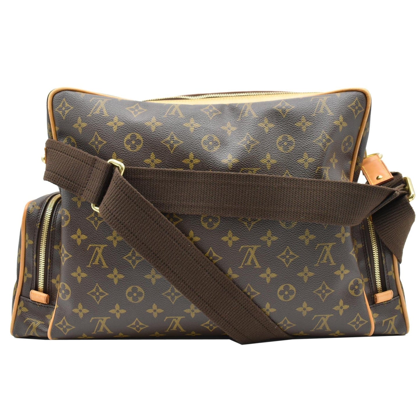 Louis Sac Squash Shoulder Bag Canvas Monogram