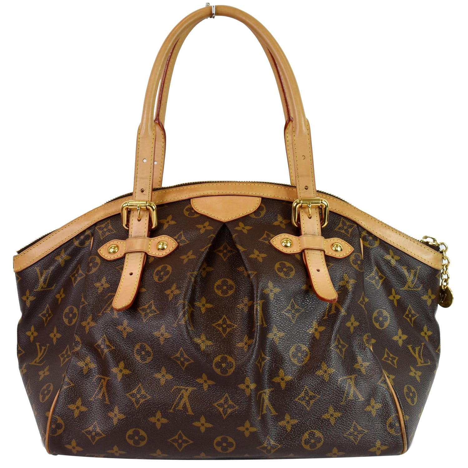 Louis Tivoli Gm Shoulder Bag Canvas Monogram Brown 8