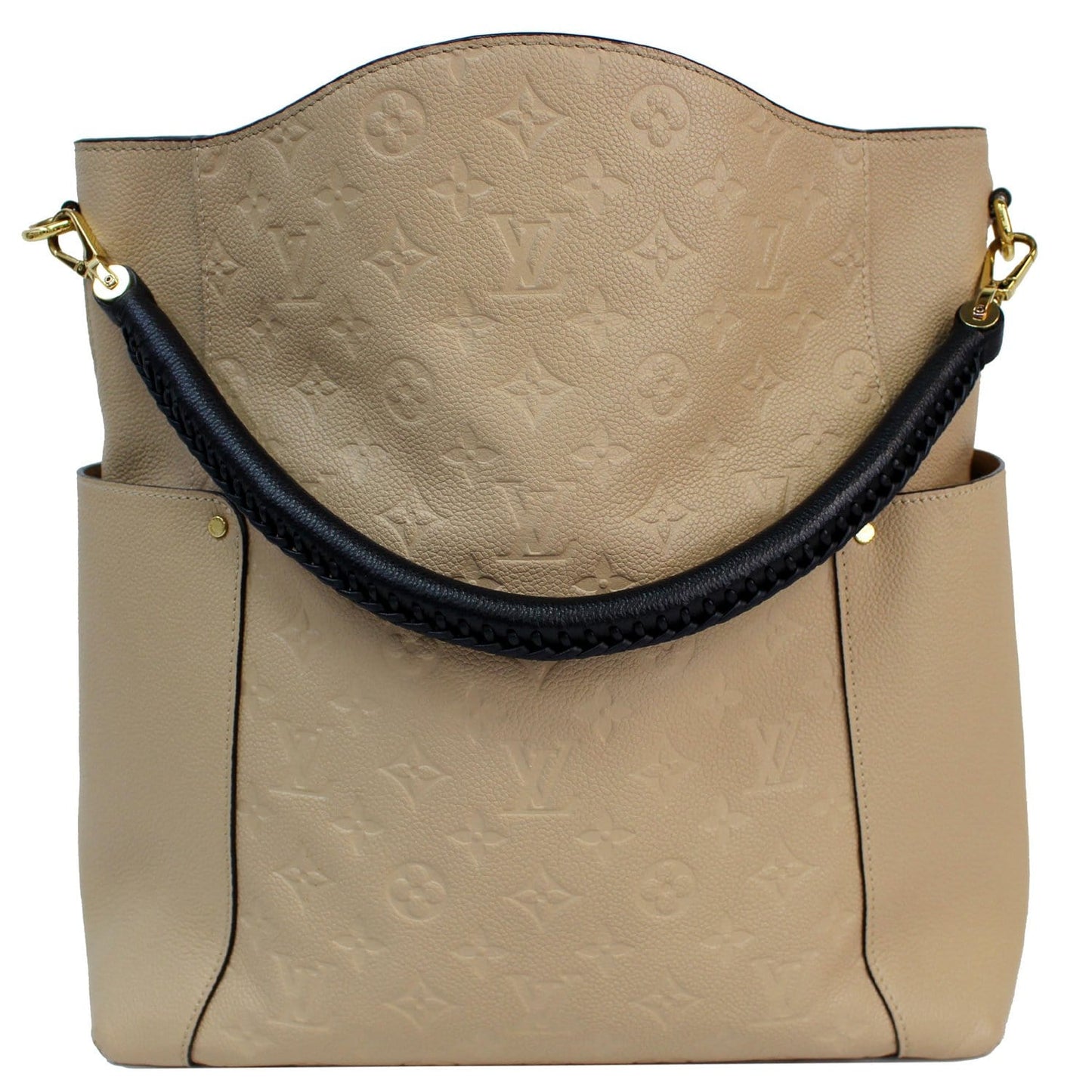 Louis Bagatelle Empreinte Shoulder Bag Monogram Beige