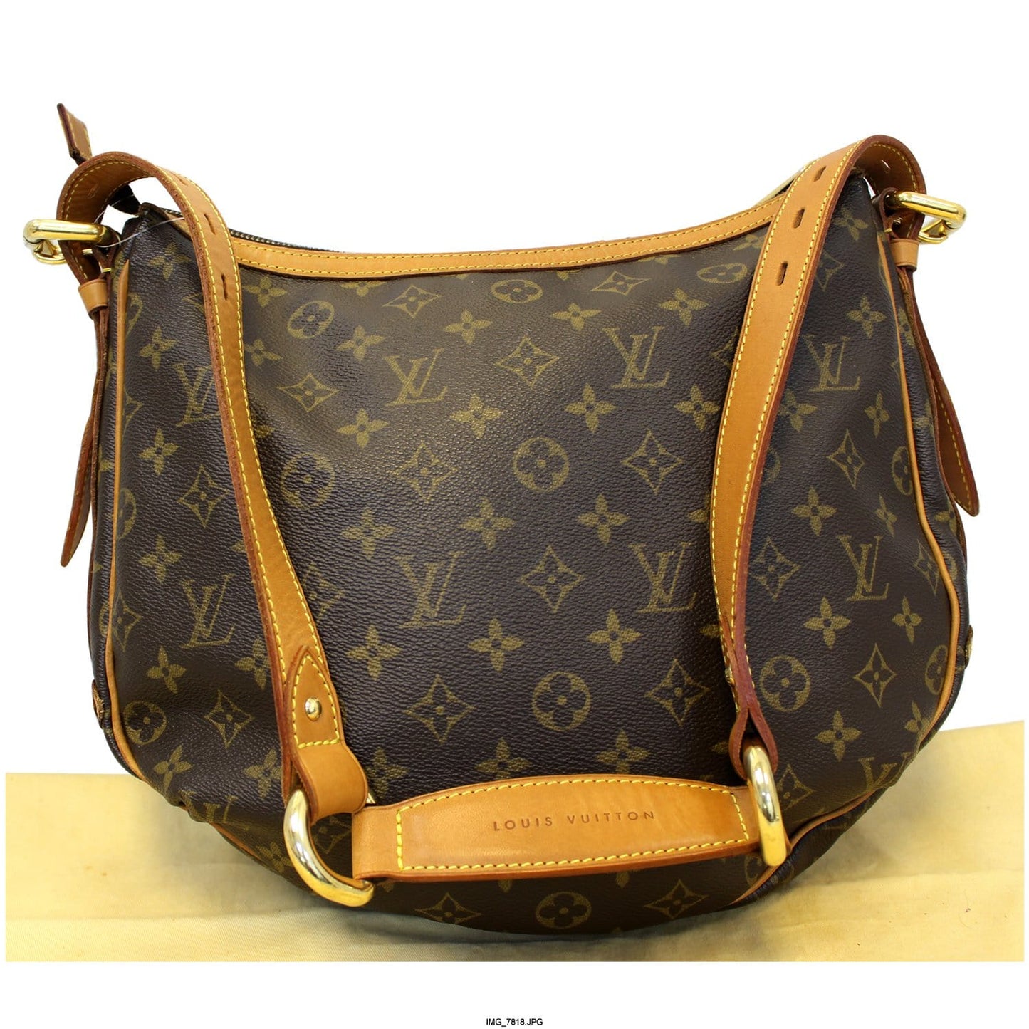 Louis Tulum Gm Shoulder Bag Canvas Monogram