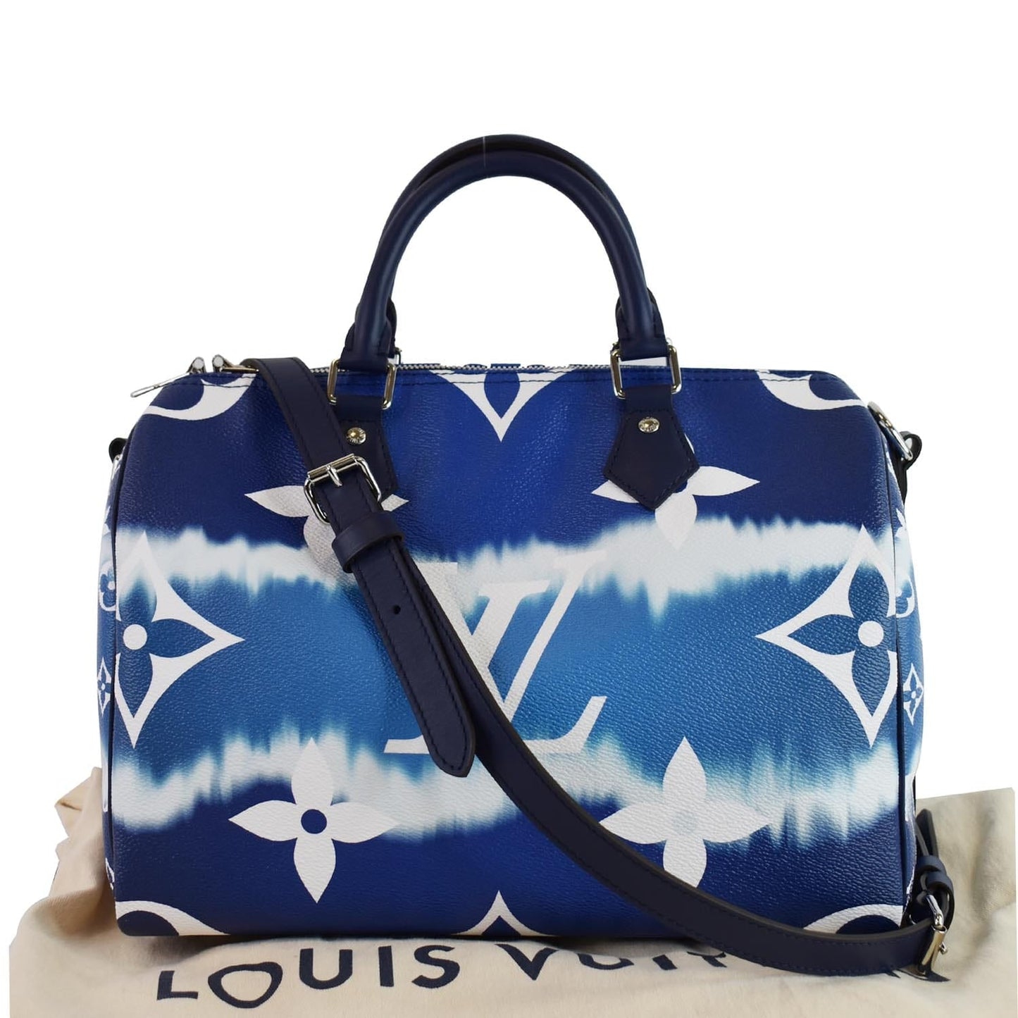 Louis Escale Speedy Bandouliere Shoulder Bag Canvas Monogram