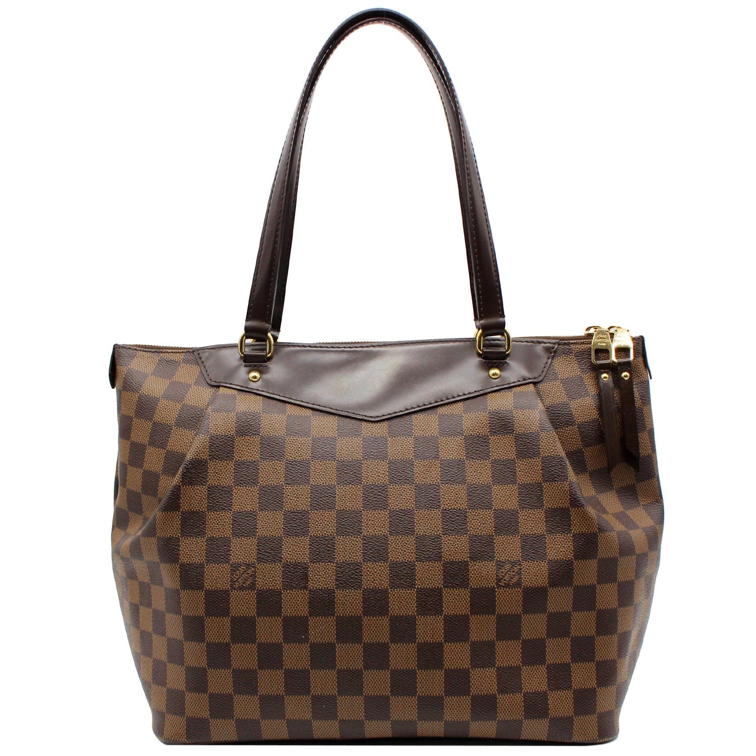 Louis Westminster Gm Damier Ebene Tote Shoulder Brown Shoulder Bag