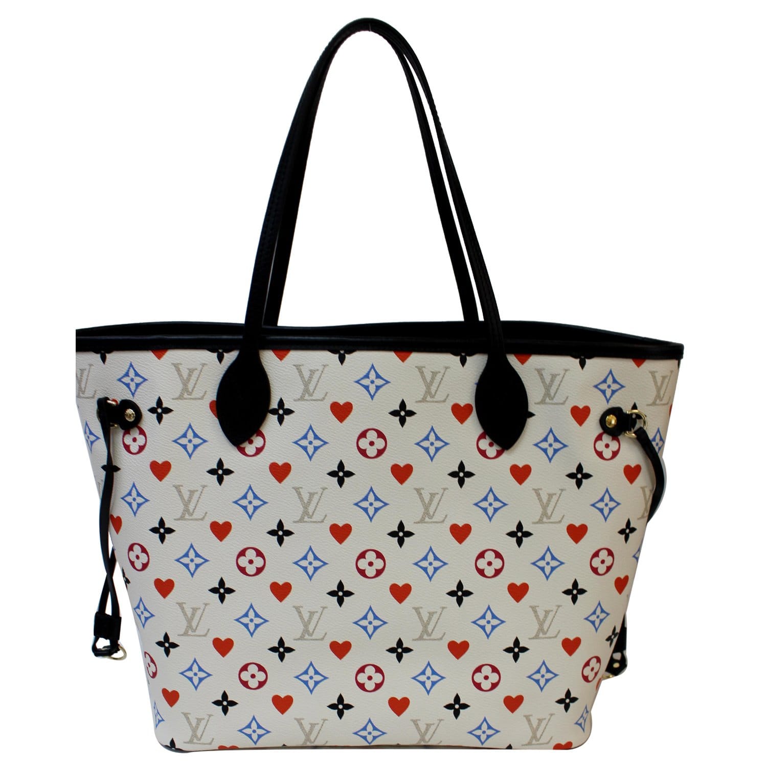 Louis Game On Neverfull Shoulder Bag Canvas Monogram
